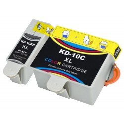 KODAK 10XL Black & 10XL Colour Ink Cartridges 